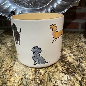 Under the Sun Dauschand design Planter or Utensils Holder  -Brand New!